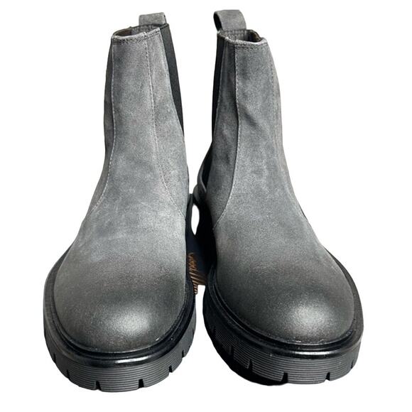 NIB Men\'s Good Man Brand Modern City Chelsea Boots Men\'s Size 8 Gray Charcoal main image 4